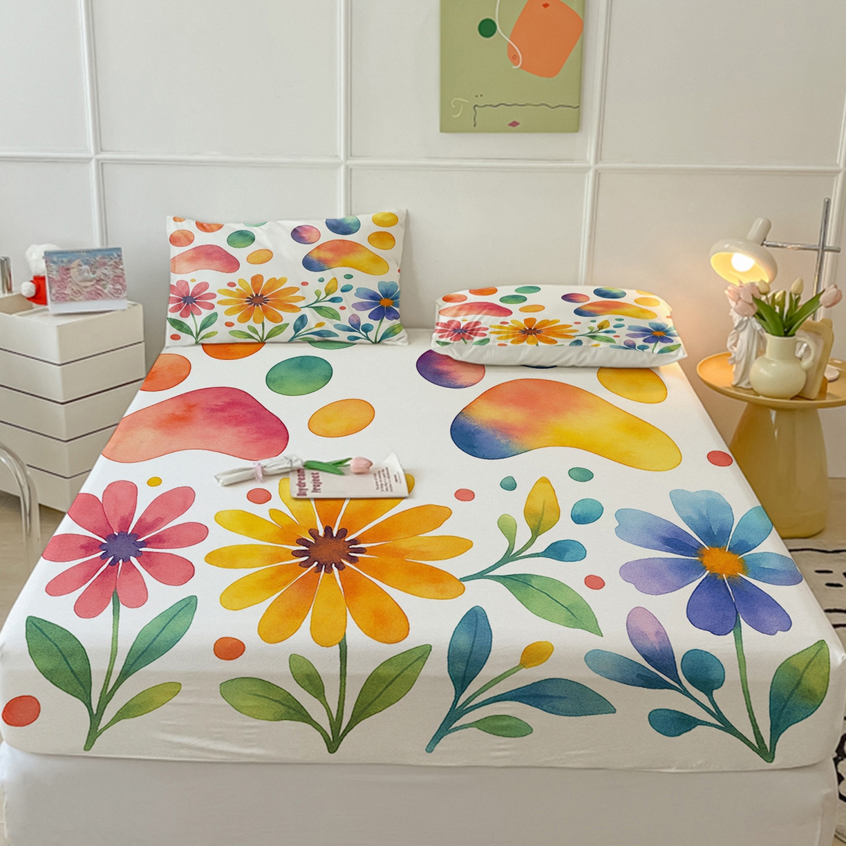 91家纺网 家纺一手货源 找家纺 （总）轩贝雅 2025新款跨境Pod工厂床笠单件床垫保护套保护罩-第四批