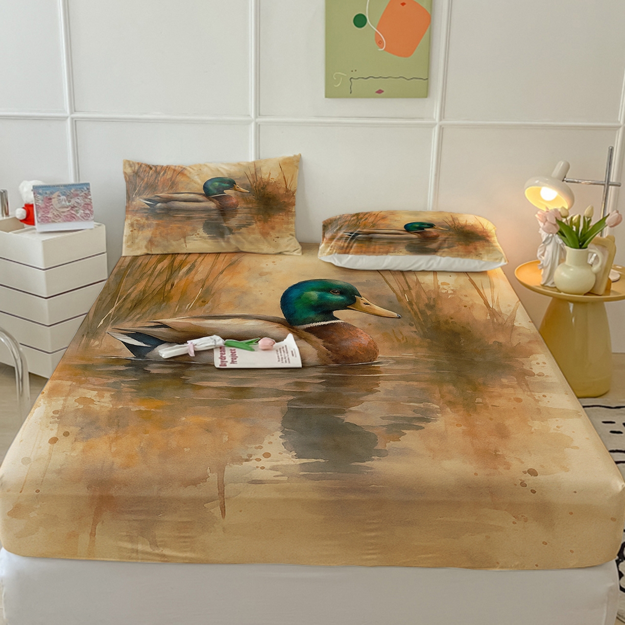 91家纺网 家纺一手货源 找家纺 （总）轩贝雅 2025新款跨境Pod工厂床笠单件床垫保护套保护罩-第四批