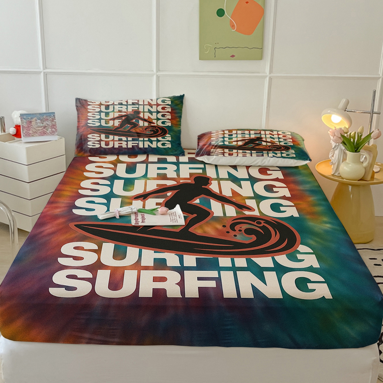 91家纺网 家纺一手货源 找家纺 （总）轩贝雅 2025新款跨境Pod工厂床笠单件床垫保护套保护罩-第四批