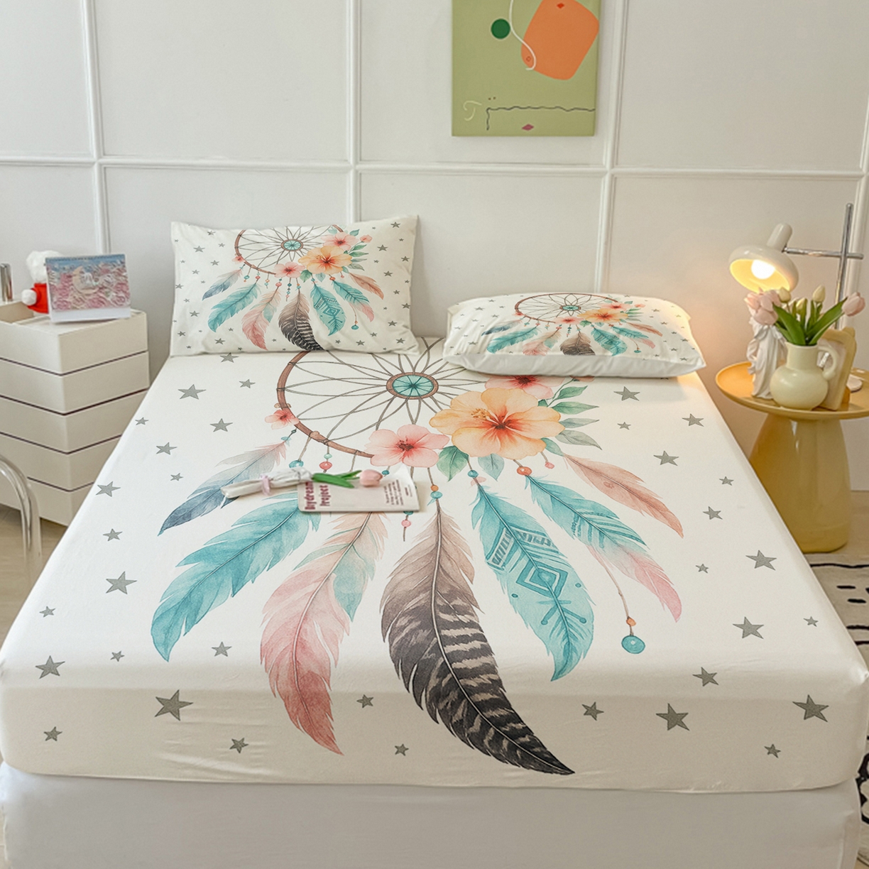 91家纺网 家纺一手货源 找家纺 （总）轩贝雅 2025新款跨境Pod工厂床笠单件床垫保护套保护罩-第四批