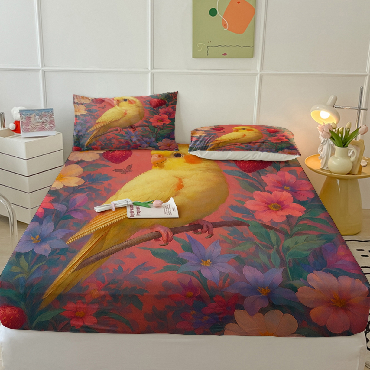 91家纺网 家纺一手货源 找家纺 （总）轩贝雅 2025新款跨境Pod工厂床笠单件床垫保护套保护罩-第四批