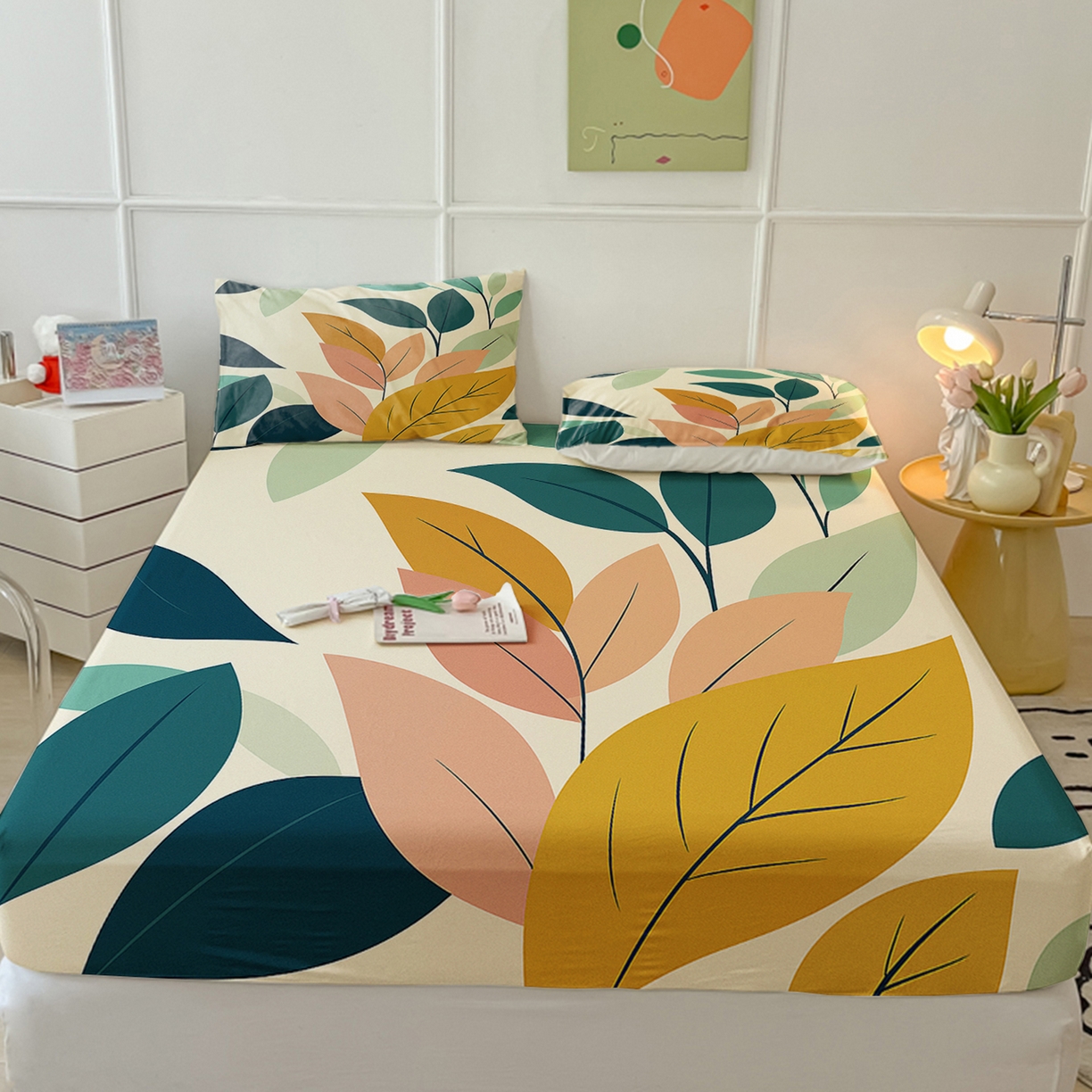 91家纺网 家纺一手货源 找家纺 （总）轩贝雅 2025新款跨境Pod工厂床笠单件床垫保护套保护罩-第四批