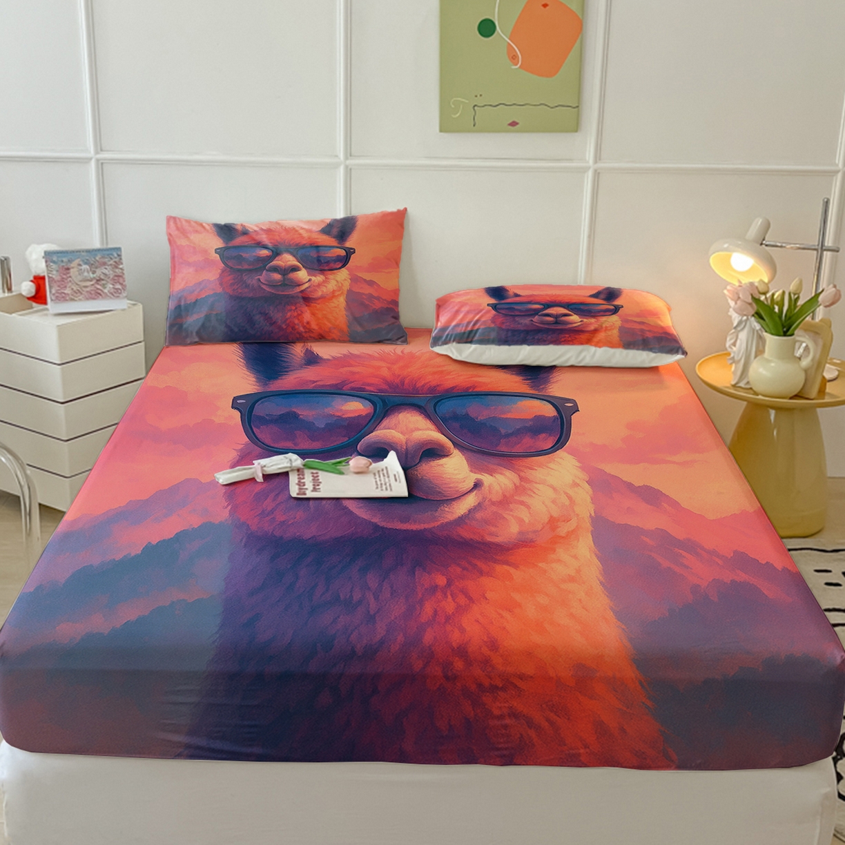 91家纺网 家纺一手货源 找家纺 （总）轩贝雅 2025新款跨境Pod工厂床笠单件床垫保护套保护罩-第四批