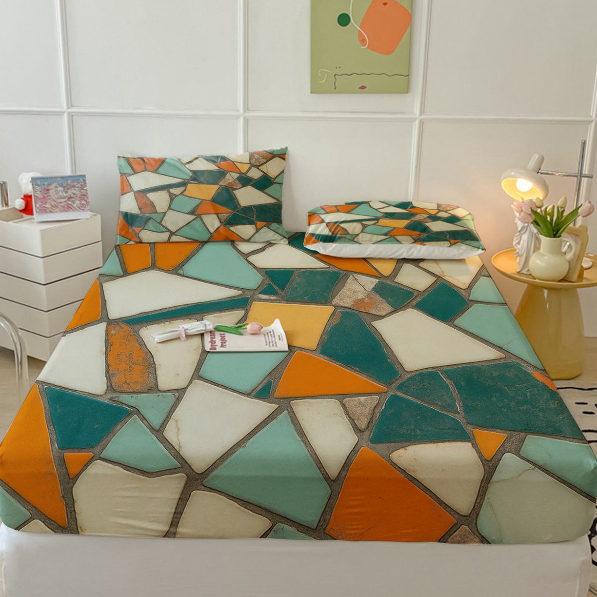 91家纺网 家纺一手货源 找家纺 （总）轩贝雅 2025新款跨境Pod工厂床笠单件床垫保护套保护罩-第四批