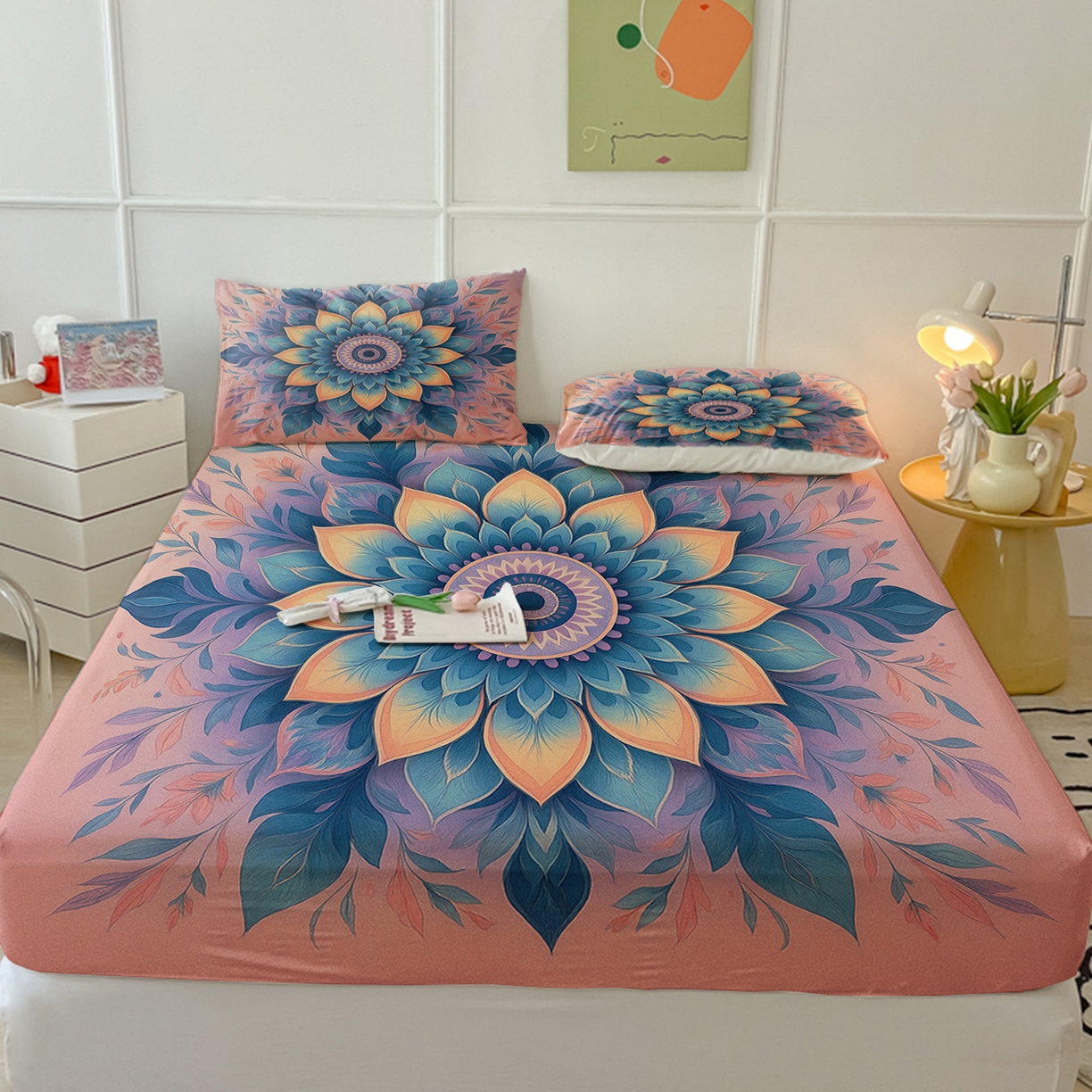 91家纺网 家纺一手货源 找家纺 （总）轩贝雅 2025新款跨境Pod工厂床笠单件床垫保护套保护罩-第四批