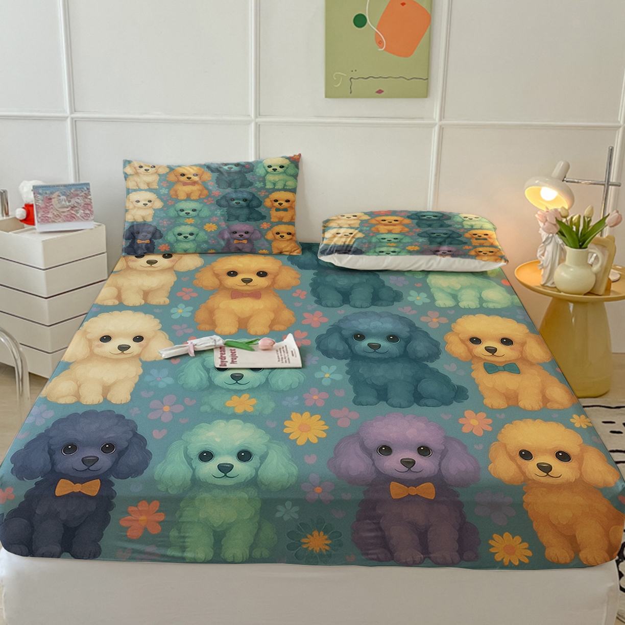 91家纺网 家纺一手货源 找家纺 （总）轩贝雅 2025新款跨境Pod工厂床笠单件床垫保护套保护罩-第四批