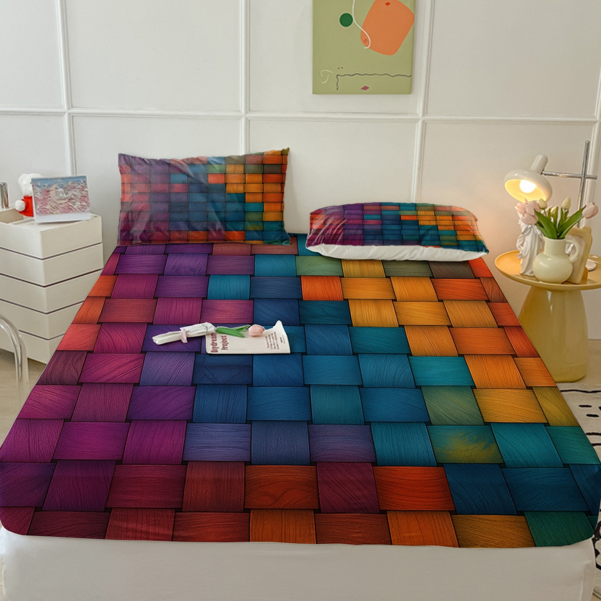 91家纺网 家纺一手货源 找家纺 （总）轩贝雅 2025新款跨境Pod工厂床笠单件床垫保护套保护罩-第四批