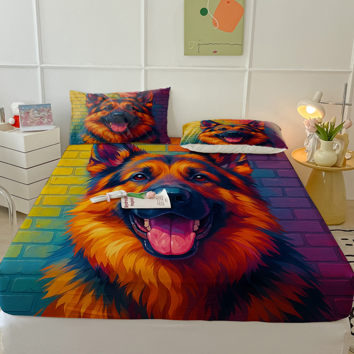 91家纺网 家纺一手货源 找家纺 （总）轩贝雅 2025新款跨境Pod工厂床笠单件床垫保护套保护罩-第四批