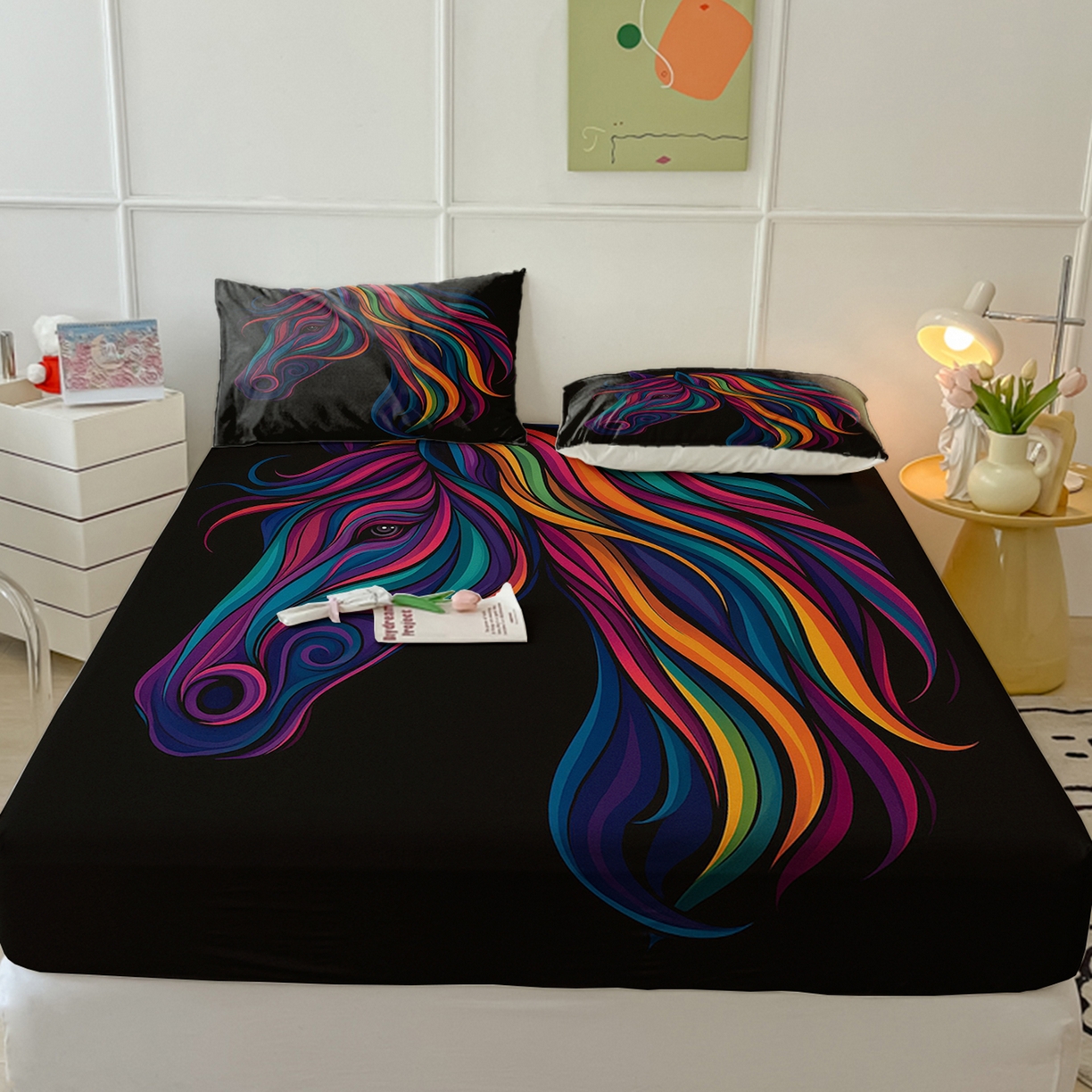 91家纺网 家纺一手货源 找家纺 （总）轩贝雅 2025新款跨境Pod工厂床笠单件床垫保护套保护罩-第四批