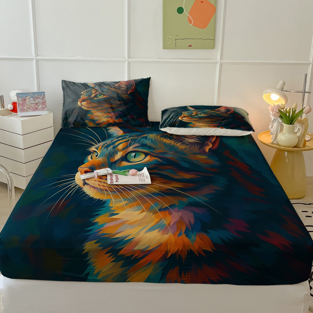 91家纺网 家纺一手货源 找家纺 （总）轩贝雅 2025新款跨境Pod工厂床笠单件床垫保护套保护罩-第四批