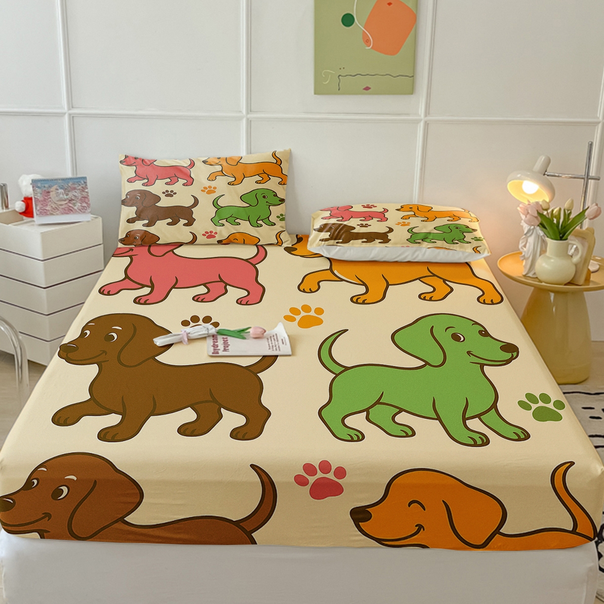 91家纺网 家纺一手货源 找家纺 （总）轩贝雅 2025新款跨境Pod工厂床笠单件床垫保护套保护罩-第四批