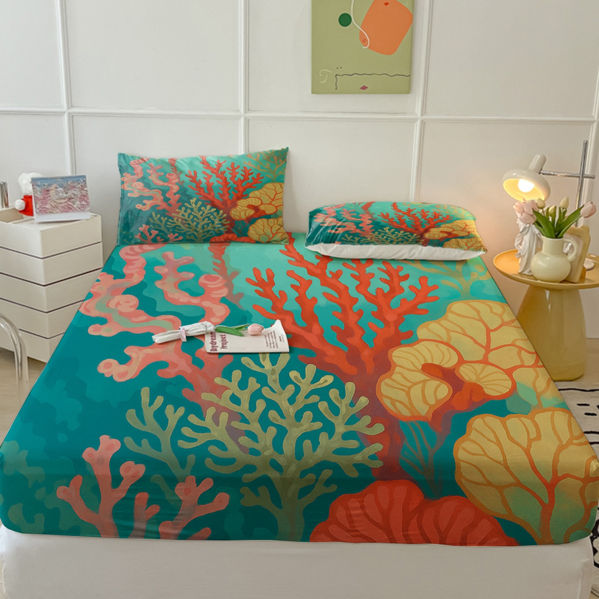 91家纺网 家纺一手货源 找家纺 （总）轩贝雅 2025新款跨境Pod工厂床笠单件床垫保护套保护罩-第四批