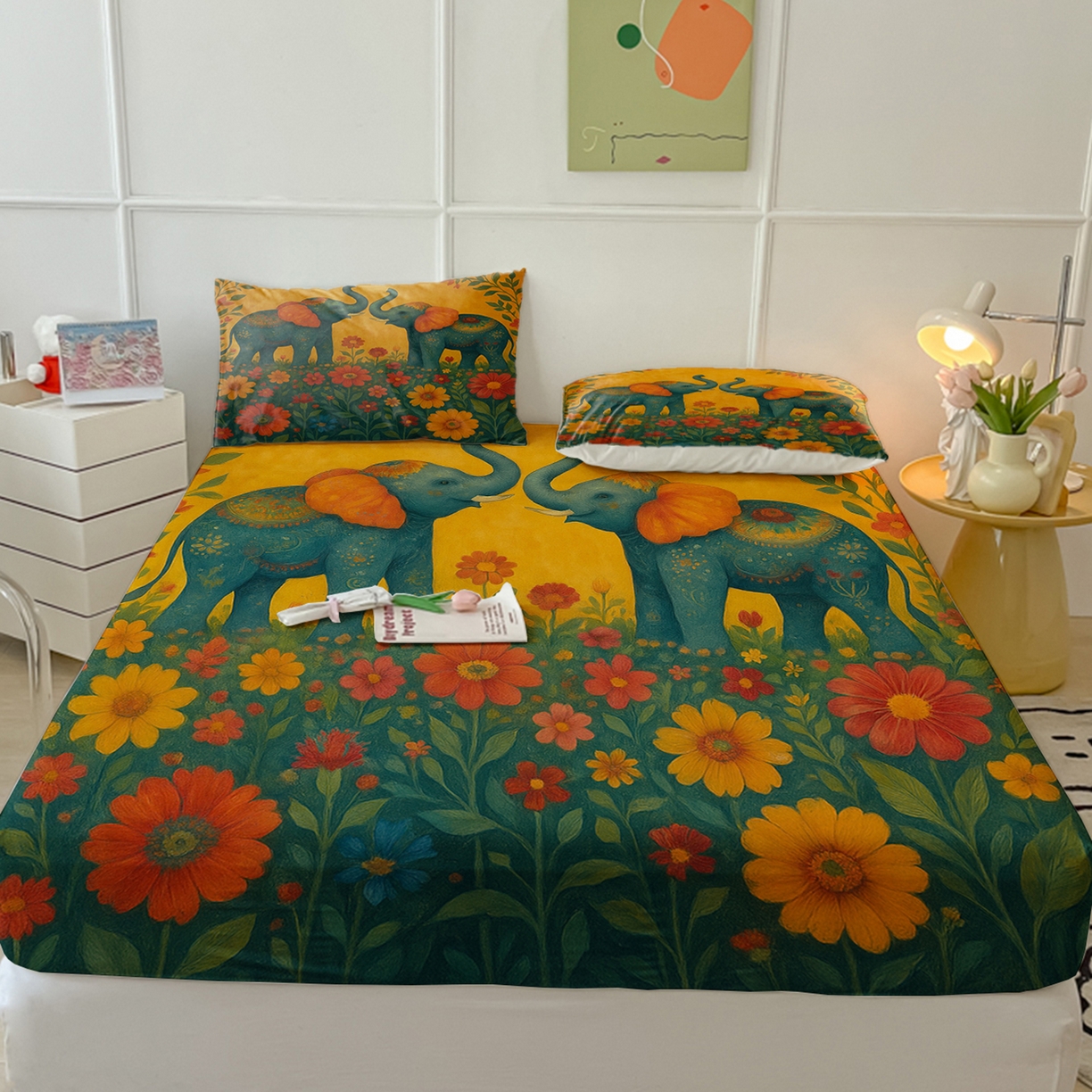 91家纺网 家纺一手货源 找家纺 （总）轩贝雅 2025新款跨境Pod工厂床笠单件床垫保护套保护罩-第四批