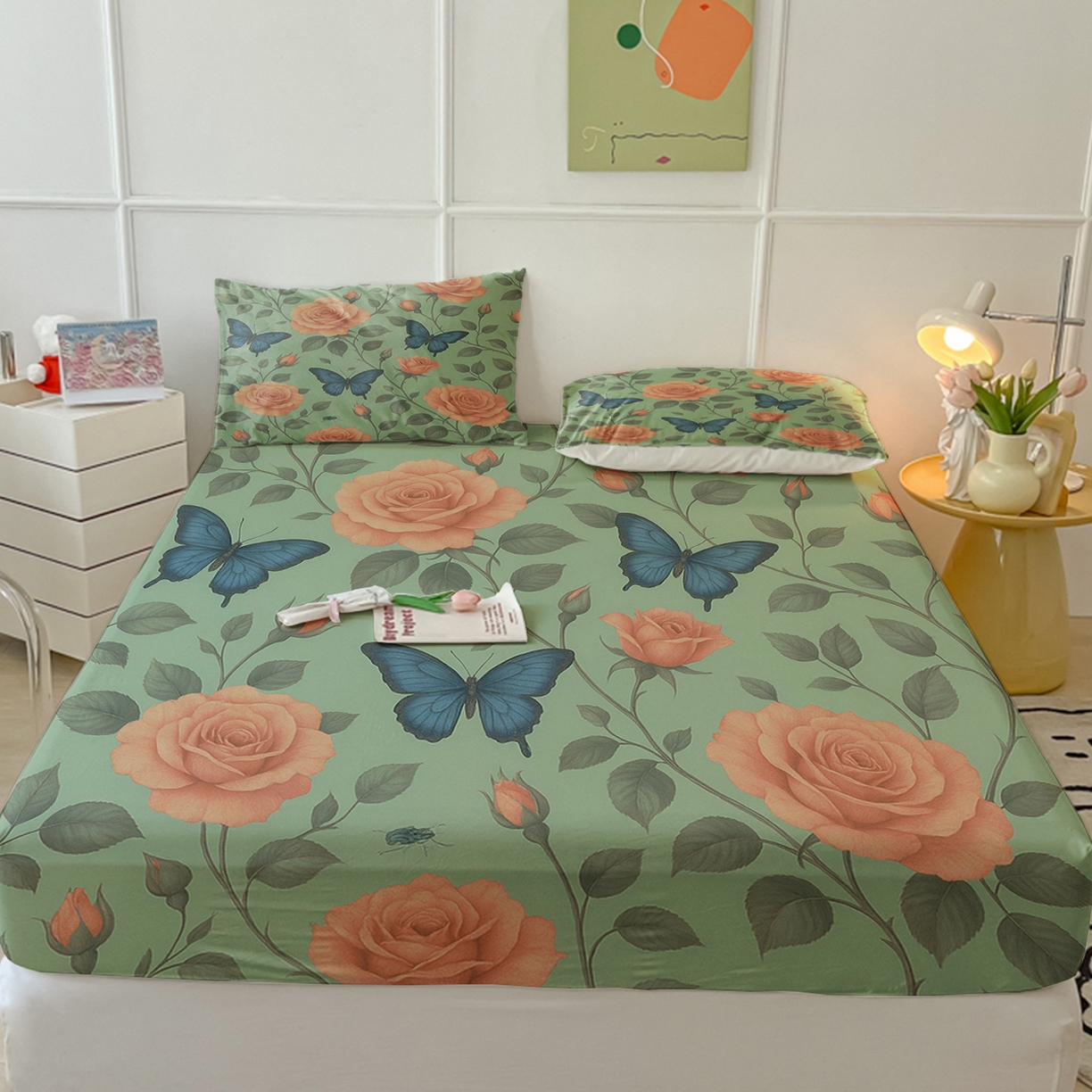 91家纺网 家纺一手货源 找家纺 （总）轩贝雅 2025新款跨境Pod工厂床笠单件床垫保护套保护罩-第四批