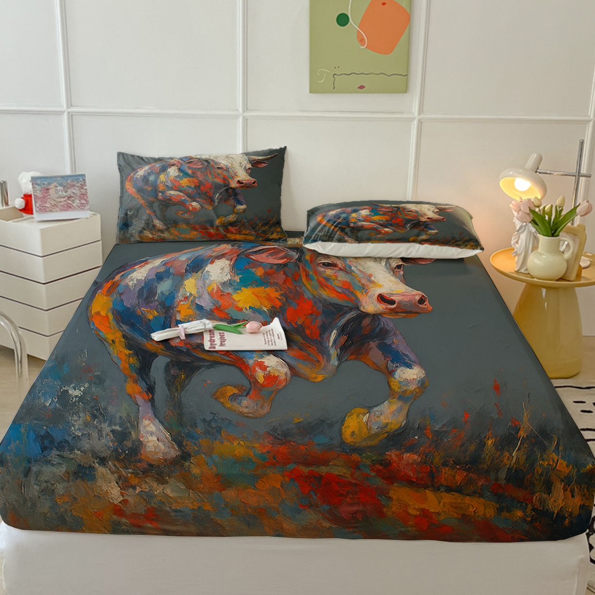 91家纺网 家纺一手货源 找家纺 （总）轩贝雅 2025新款跨境Pod工厂床笠单件床垫保护套保护罩-第四批