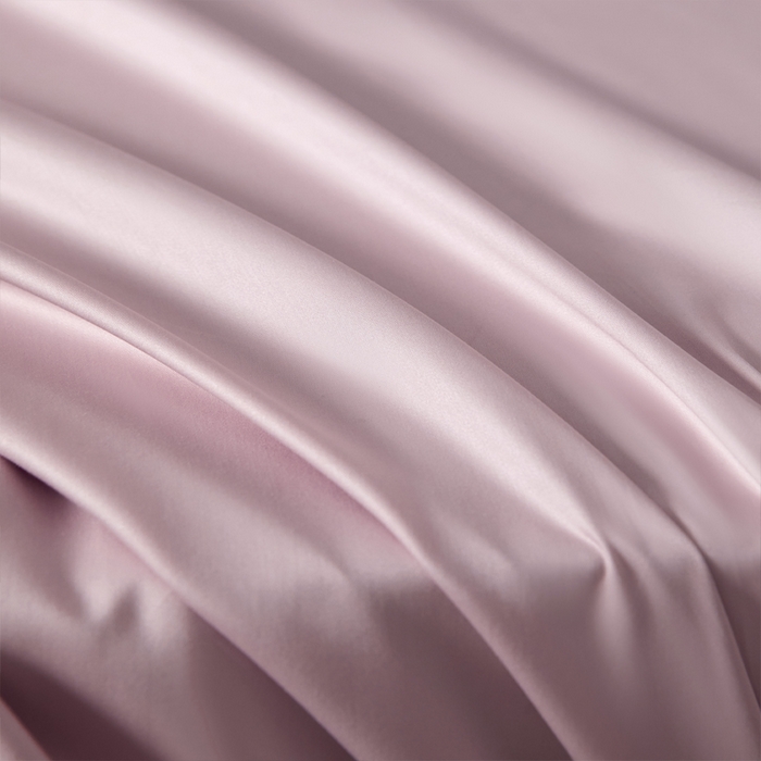 91家纺网 家纺一手货源 找家纺 柔觉家纺 柔系列A类100支单品床笠 樱桃粉