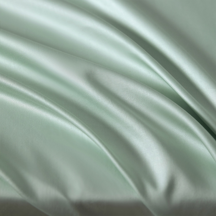 91家纺网 家纺一手货源 找家纺 柔觉家纺 柔系列A类100支单品床笠 嫰果绿