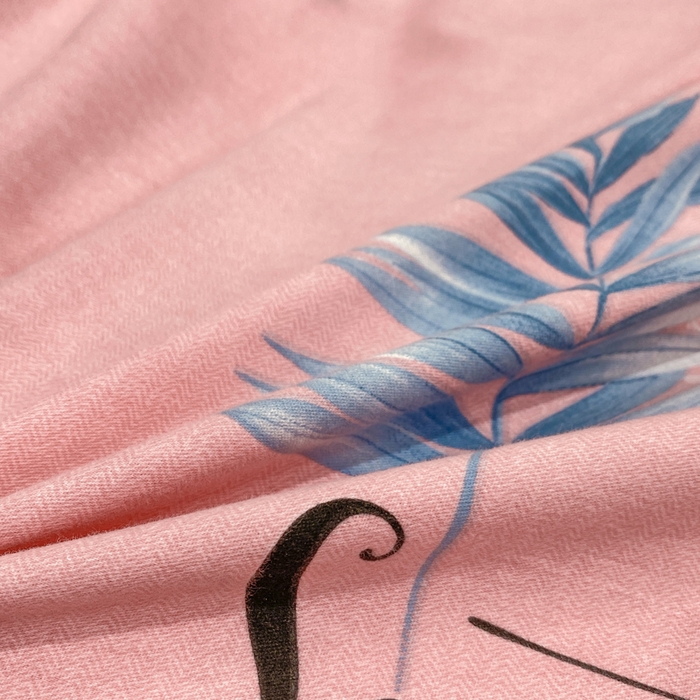 91家纺网 家纺一手货源 找家纺 红日子纺织品 2025新款100%全棉纯棉磨毛四件套 梦若非