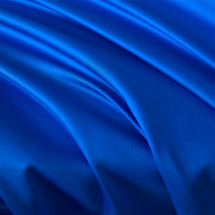 91家纺网 家纺一手货源 找家纺 柔觉家纺 柔系列A类100支单品床笠 活力蓝