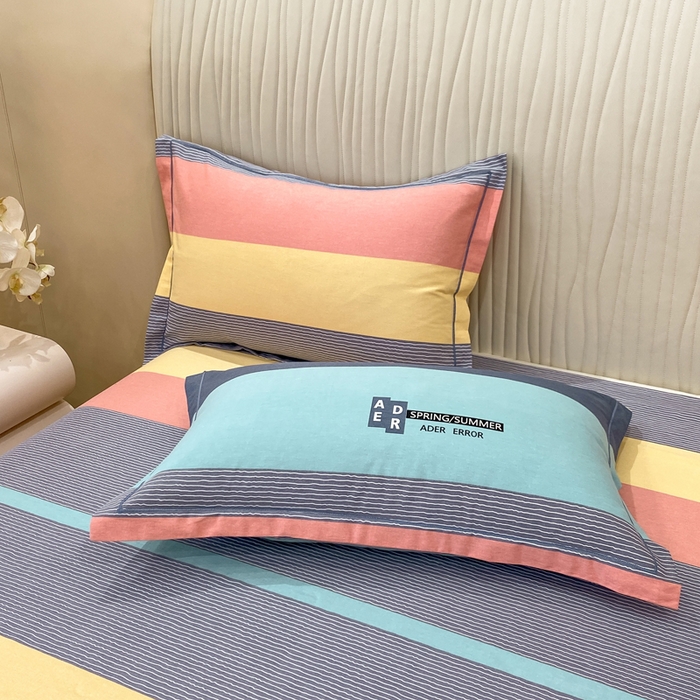 91家纺网 家纺一手货源 找家纺 红日子纺织品 2025新款100%全棉纯棉磨毛四件套 奇思妙想