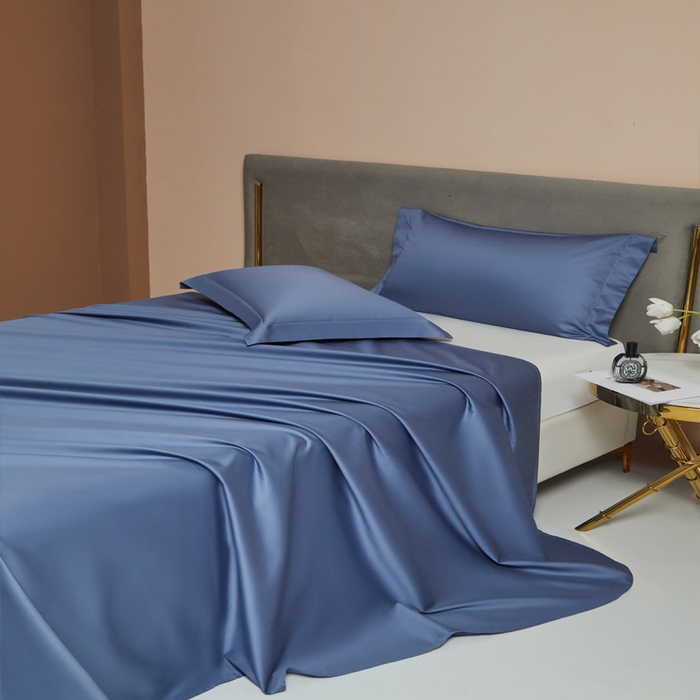 91家纺网 家纺一手货源 找家纺 柔觉家纺 柔系列A类100支长绒棉单品床单 海兰迷