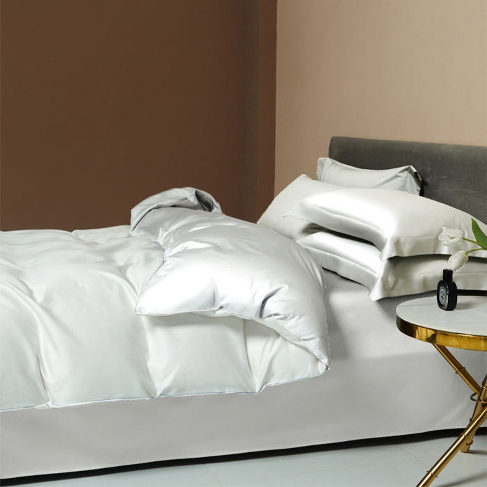 91家纺网 家纺一手货源 找家纺 柔觉家纺 柔系列A类100支长绒棉单品床单 纯洁白