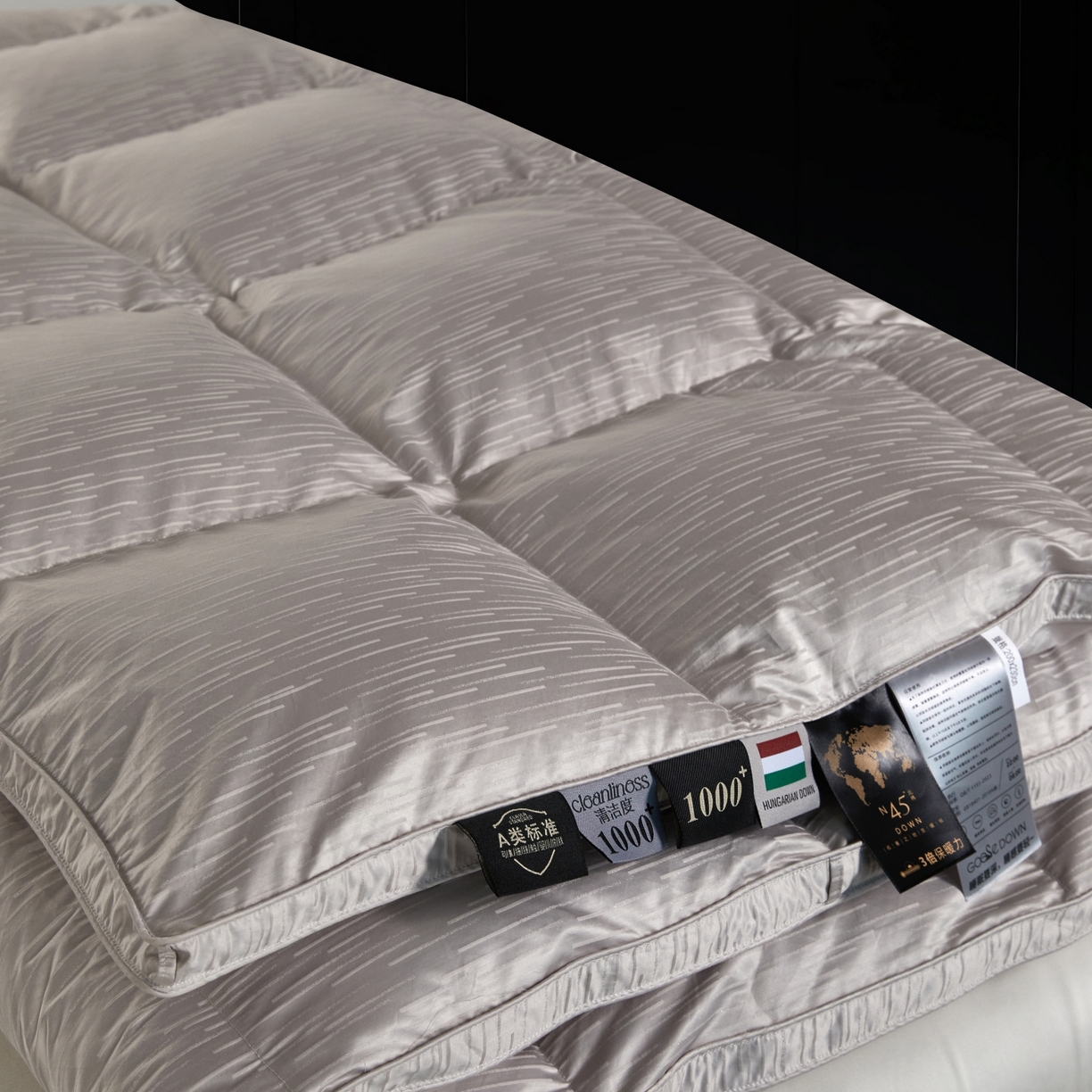 91家纺网 家纺一手货源 找家纺 （总）静若居羽绒被壳 2025新款金丝银线羽绒被婚庆羽绒被羽绒被壳