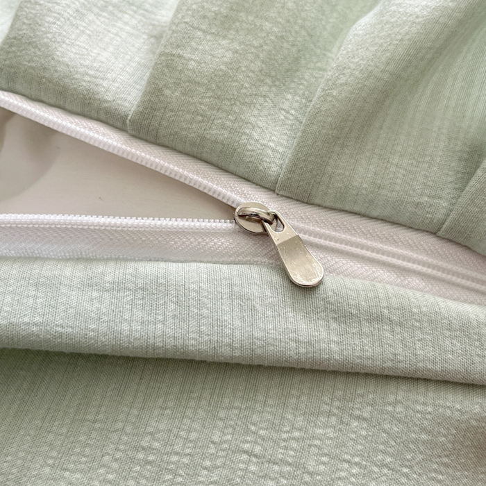 91家纺网 家纺一手货源 找家纺 库里梦家纺 2025网红直播爆款亚麻木棉皱皱纱夹棉床盖 花园兔