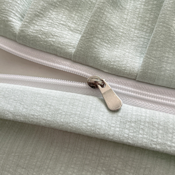 91家纺网 家纺一手货源 找家纺 库里梦家纺 2025网红直播爆款亚麻木棉皱皱纱夹棉床盖 莱德