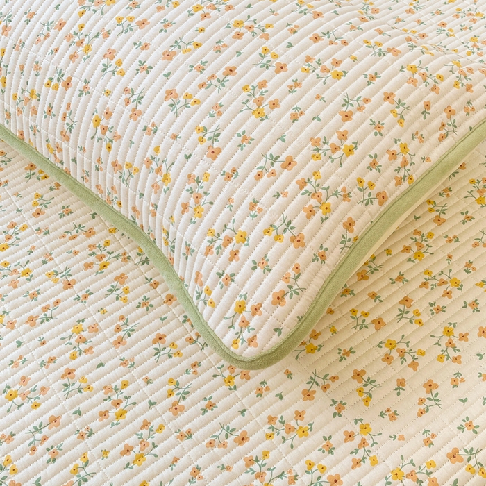 91家纺网 家纺一手货源 找家纺 梵朴 2025新款A类棉加绒一面纯棉一面宝宝婴儿牛奶绒双面可用床盖单品学生床垫炕盖 花园好友熊