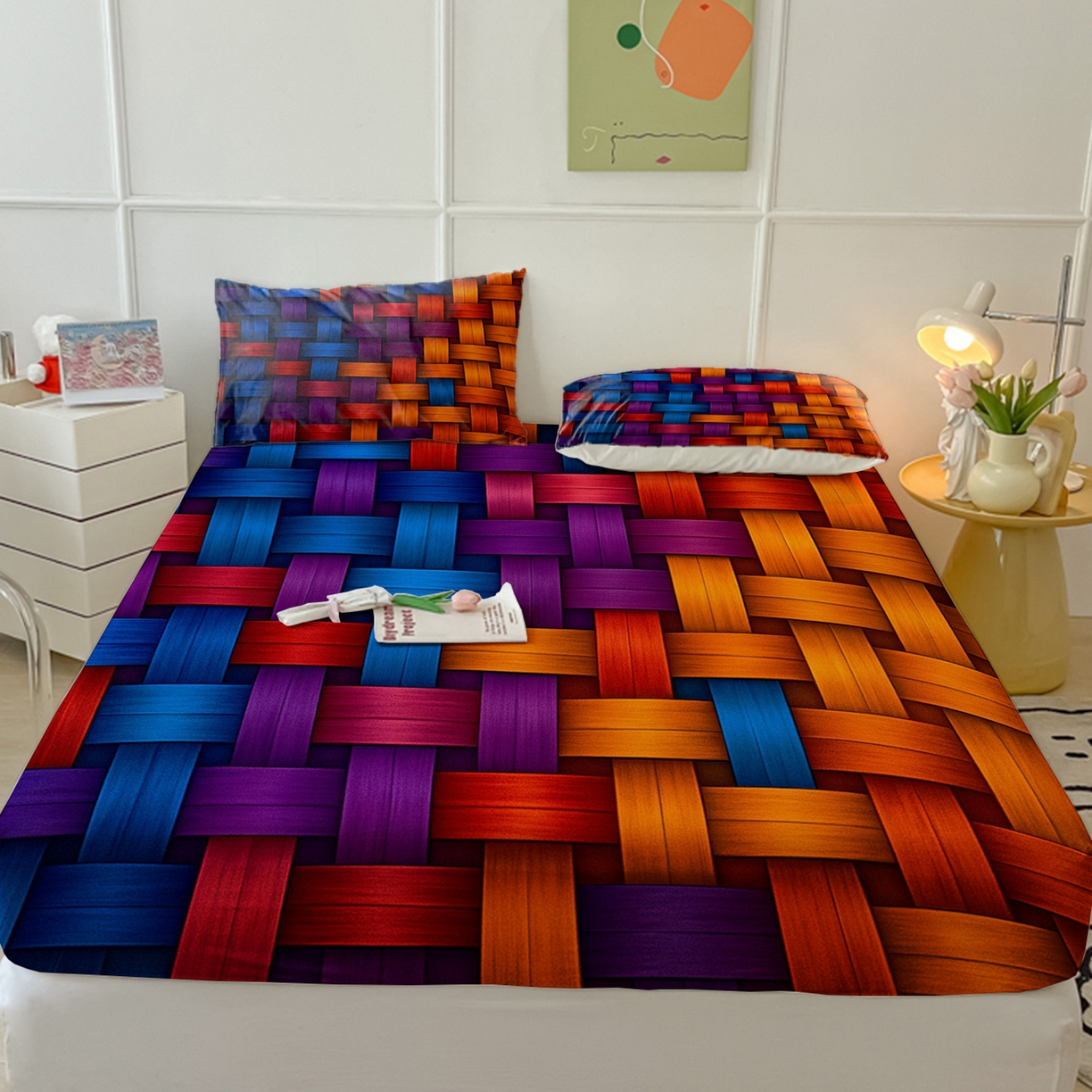 91家纺网 家纺一手货源 找家纺 （总）轩贝雅 2025新款跨境Pod工厂床笠单件床垫保护套保护罩-第五批