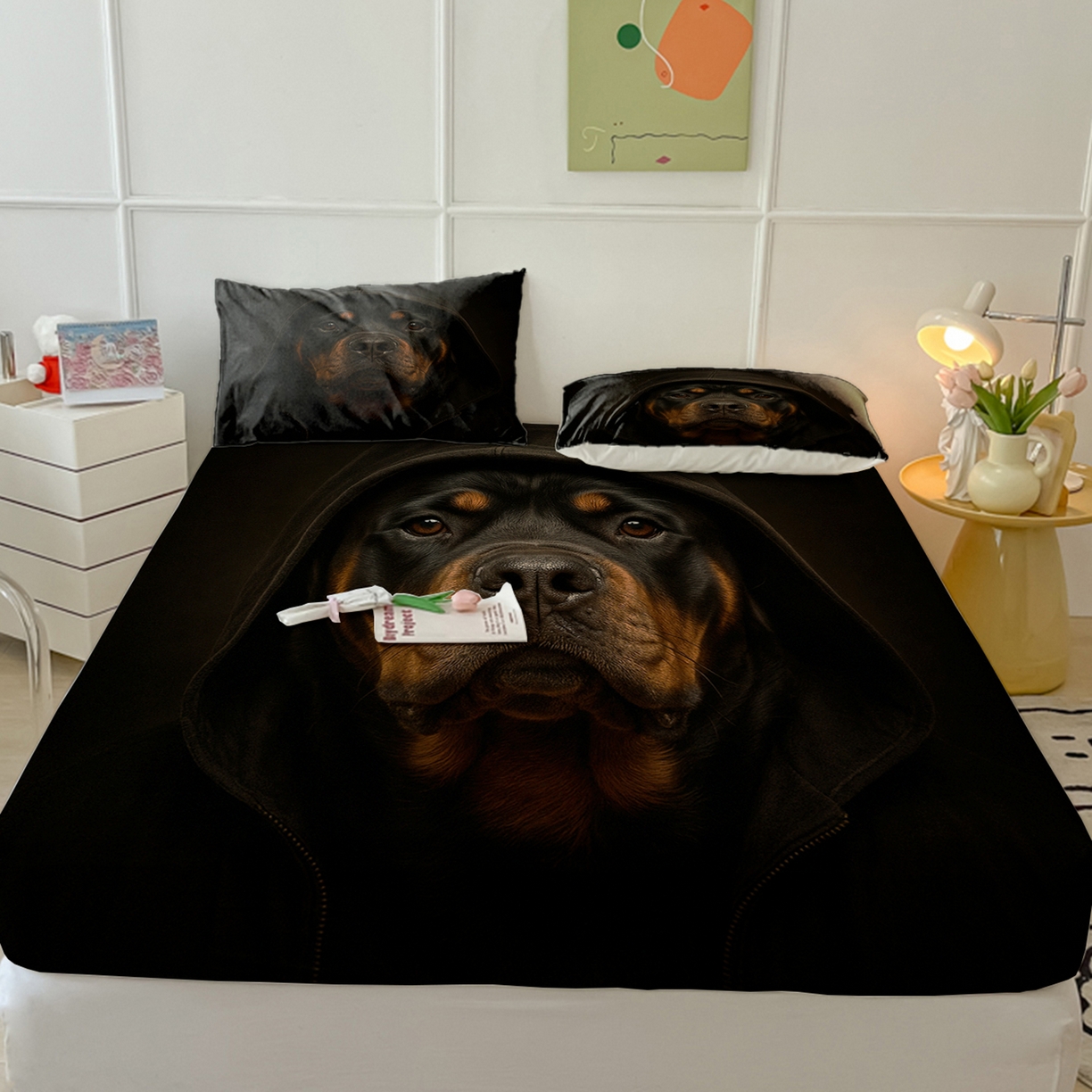 91家纺网 家纺一手货源 找家纺 （总）轩贝雅 2025新款跨境Pod工厂床笠单件床垫保护套保护罩-第五批