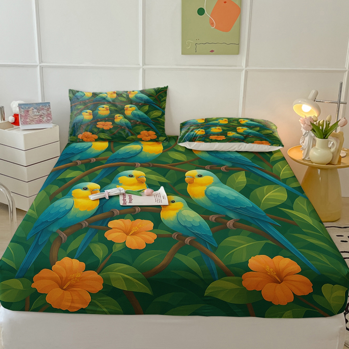 91家纺网 家纺一手货源 找家纺 （总）轩贝雅 2025新款跨境Pod工厂床笠单件床垫保护套保护罩-第五批