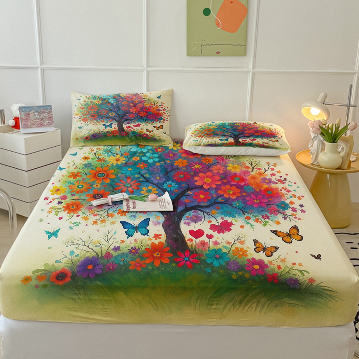 91家纺网 家纺一手货源 找家纺 （总）轩贝雅 2025新款跨境Pod工厂床笠单件床垫保护套保护罩-第五批