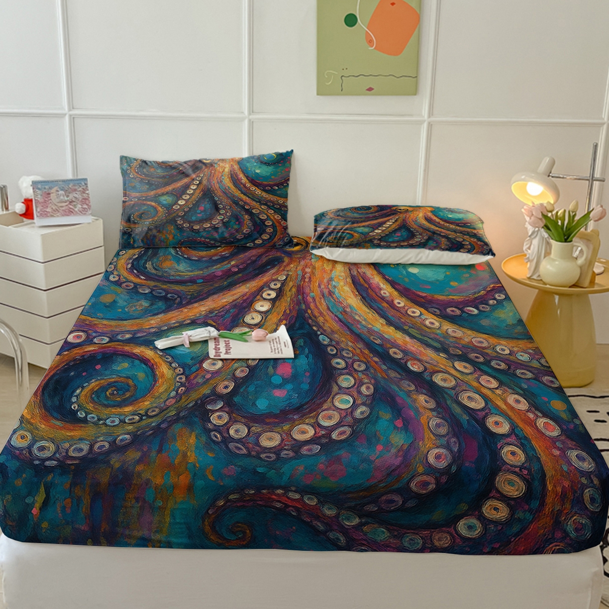 91家纺网 家纺一手货源 找家纺 （总）轩贝雅 2025新款跨境Pod工厂床笠单件床垫保护套保护罩-第五批