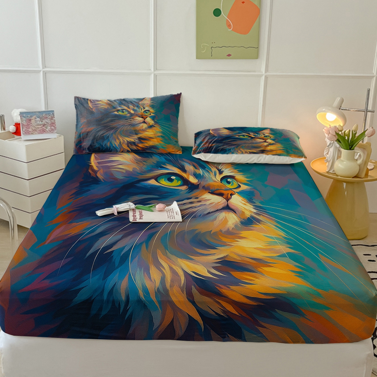 91家纺网 家纺一手货源 找家纺 （总）轩贝雅 2025新款跨境Pod工厂床笠单件床垫保护套保护罩-第五批