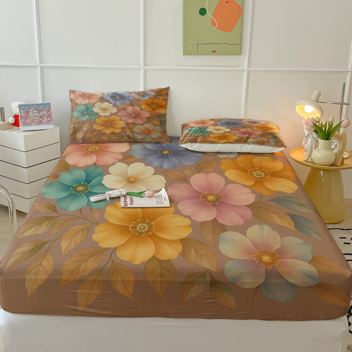 91家纺网 家纺一手货源 找家纺 （总）轩贝雅 2025新款跨境Pod工厂床笠单件床垫保护套保护罩-第五批