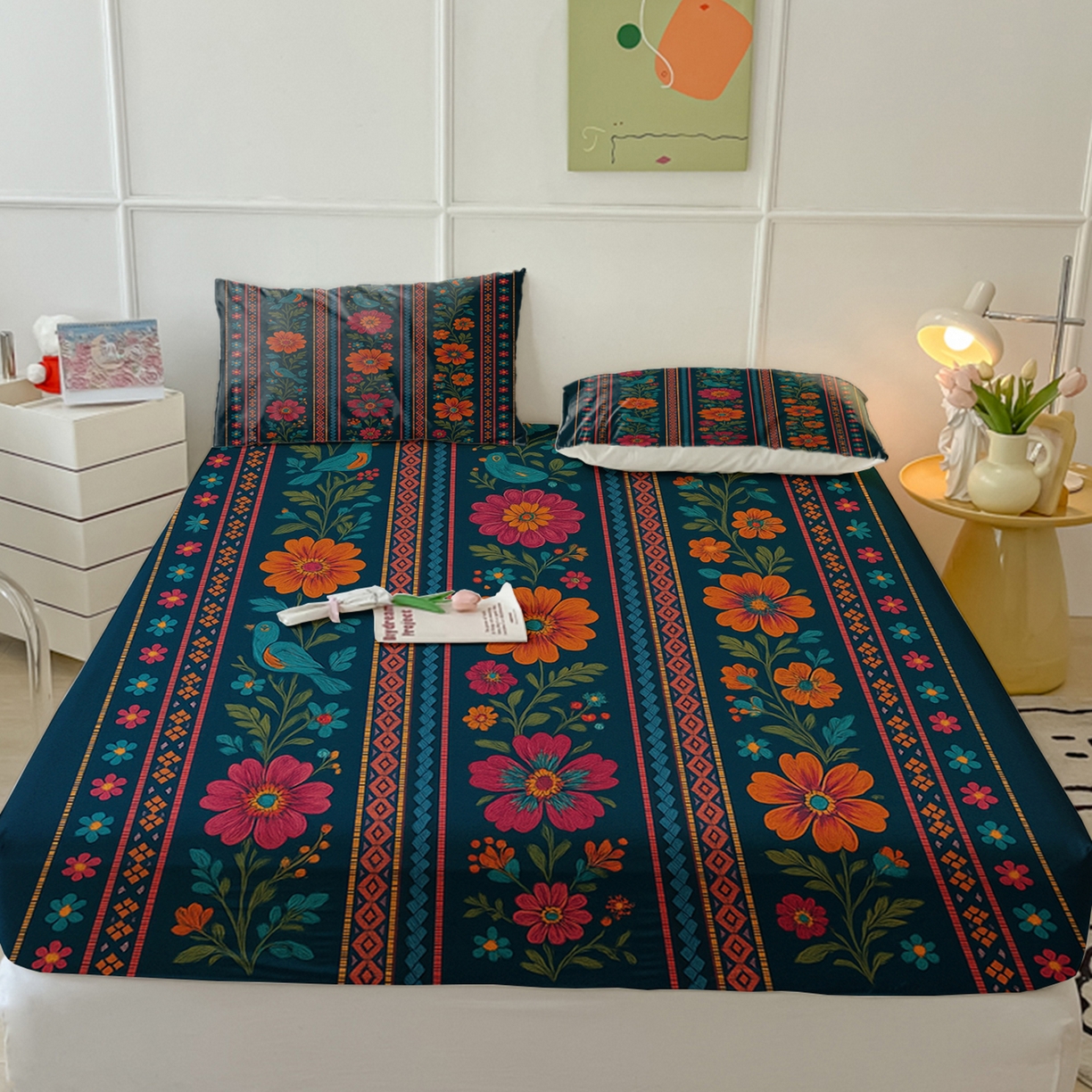 91家纺网 家纺一手货源 找家纺 （总）轩贝雅 2025新款跨境Pod工厂床笠单件床垫保护套保护罩-第五批