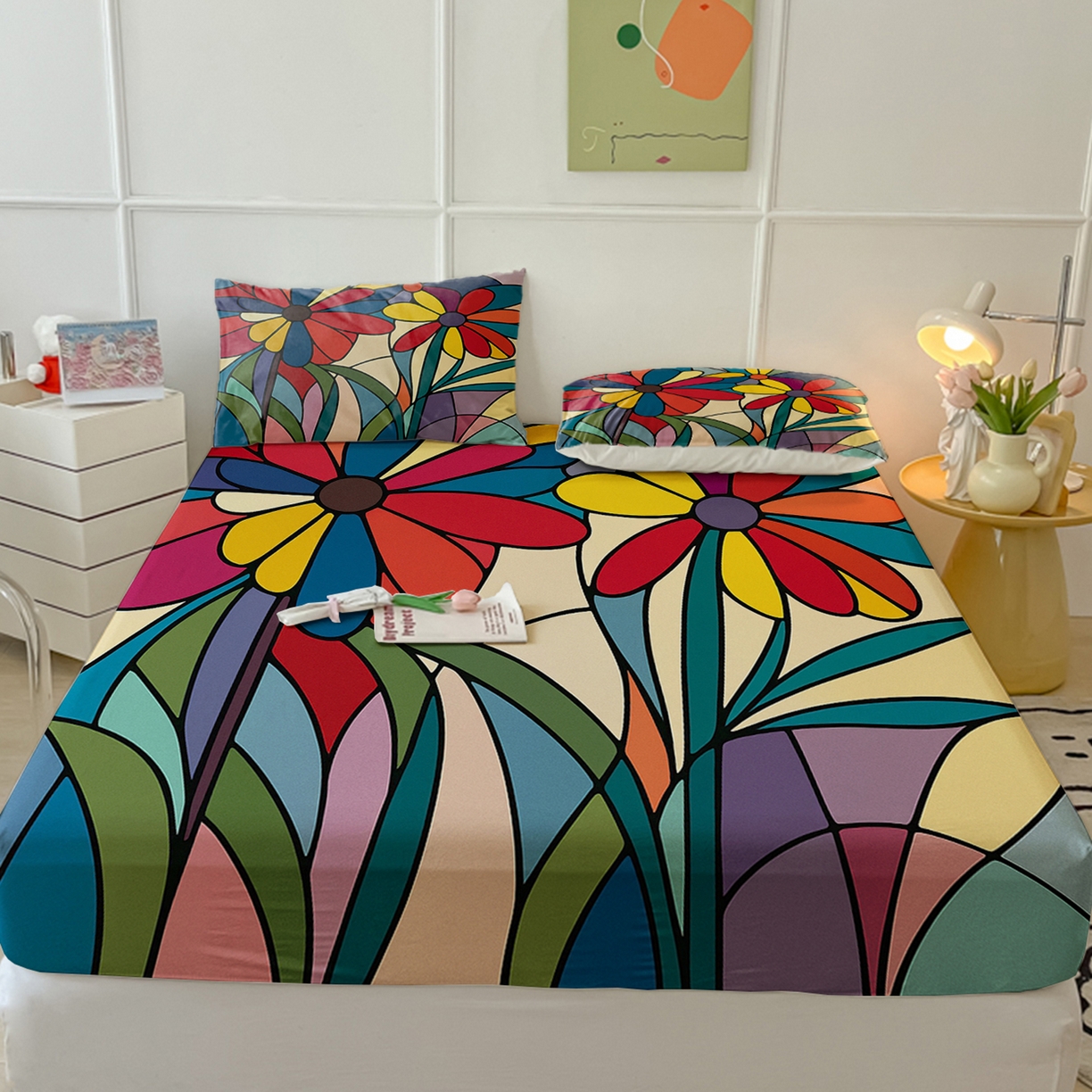 91家纺网 家纺一手货源 找家纺 （总）轩贝雅 2025新款跨境Pod工厂床笠单件床垫保护套保护罩-第五批