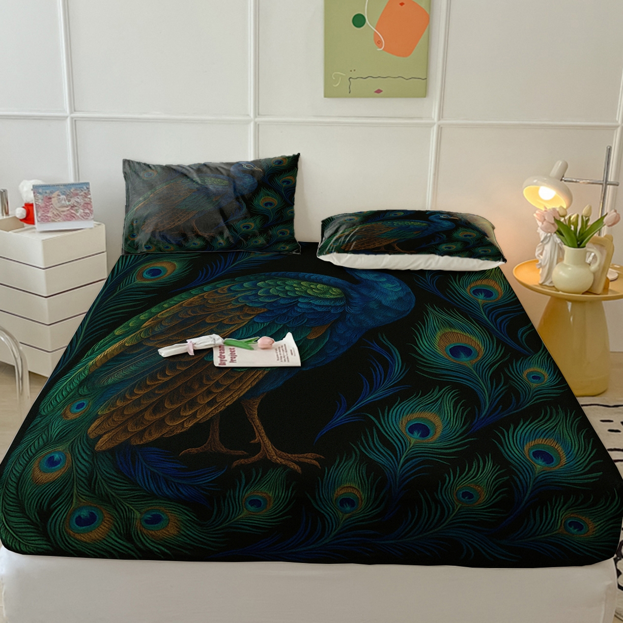 91家纺网 家纺一手货源 找家纺 （总）轩贝雅 2025新款跨境Pod工厂床笠单件床垫保护套保护罩-第五批