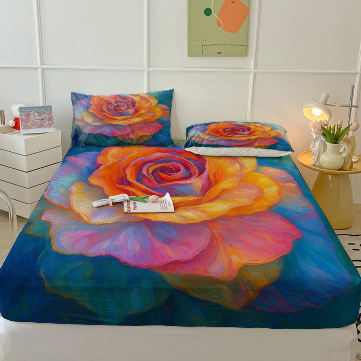 91家纺网 家纺一手货源 找家纺 （总）轩贝雅 2025新款跨境Pod工厂床笠单件床垫保护套保护罩-第五批