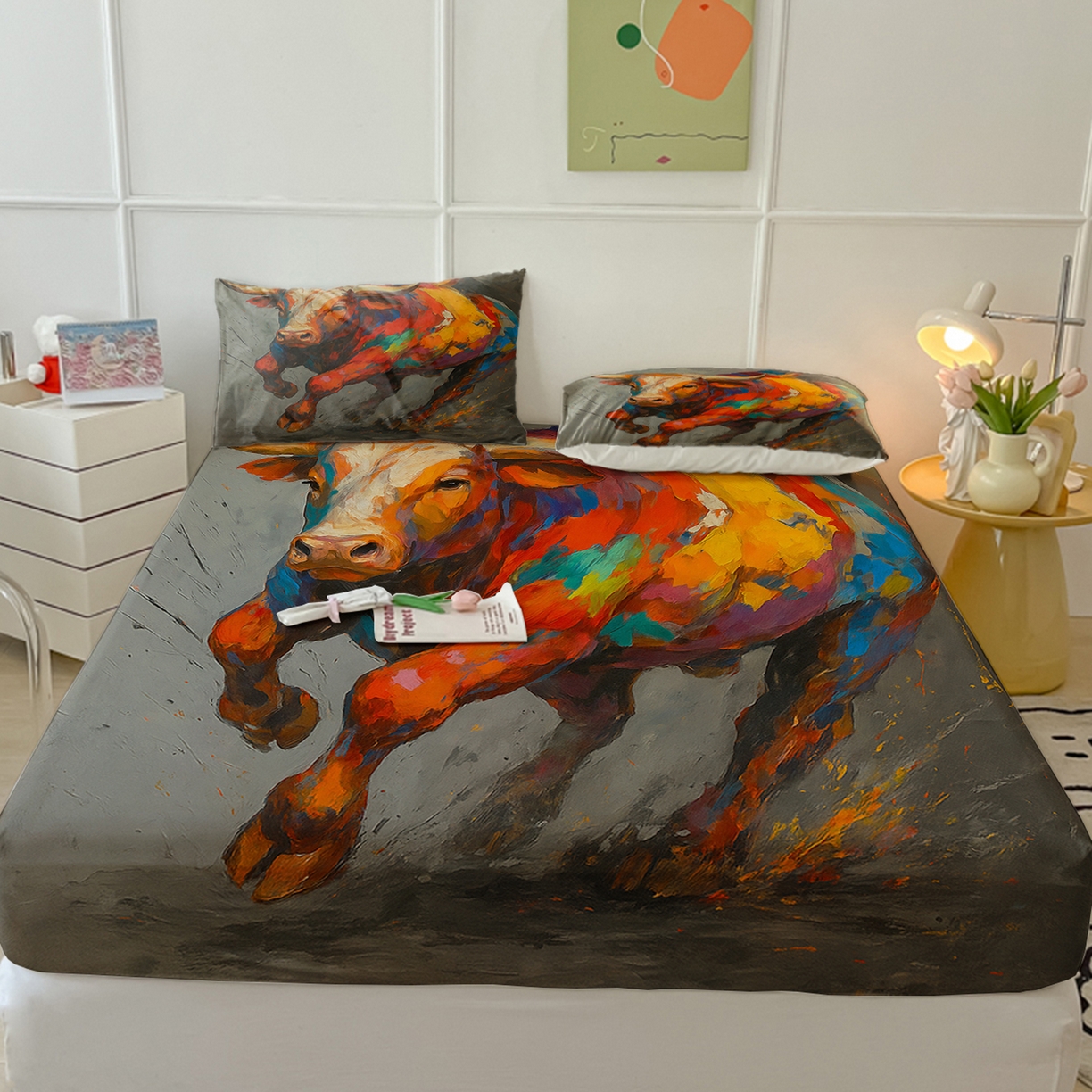 91家纺网 家纺一手货源 找家纺 （总）轩贝雅 2025新款跨境Pod工厂床笠单件床垫保护套保护罩-第五批