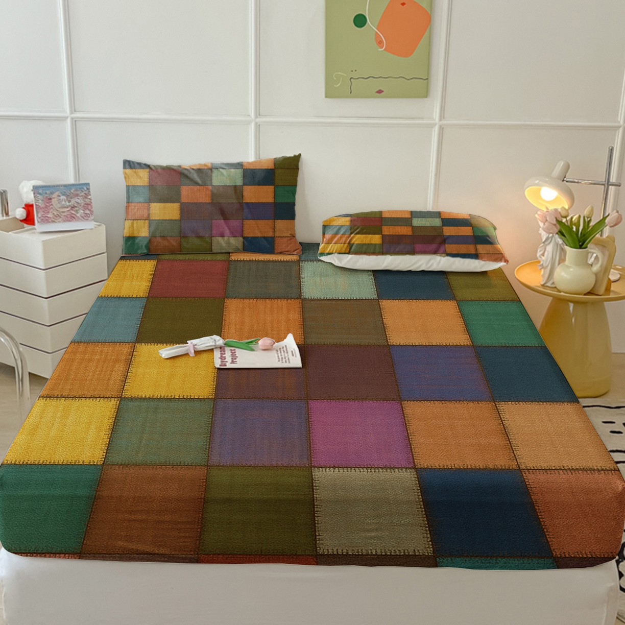 91家纺网 家纺一手货源 找家纺 （总）轩贝雅 2025新款跨境Pod工厂床笠单件床垫保护套保护罩-第五批