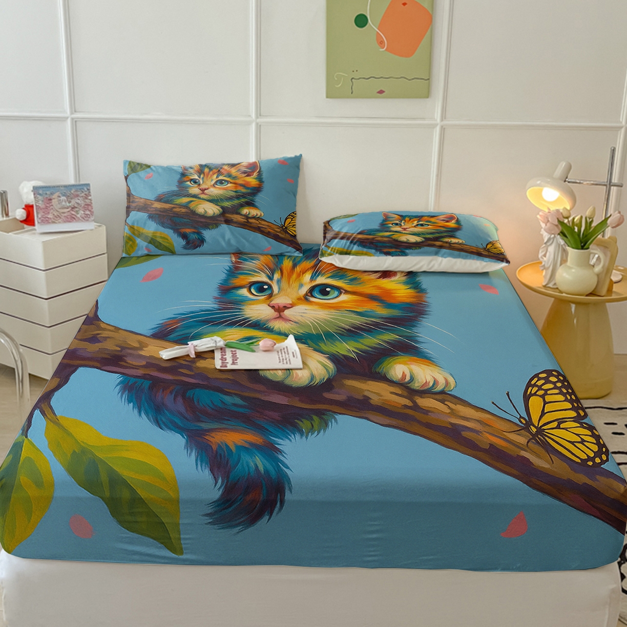 91家纺网 家纺一手货源 找家纺 （总）轩贝雅 2025新款跨境Pod工厂床笠单件床垫保护套保护罩-第五批