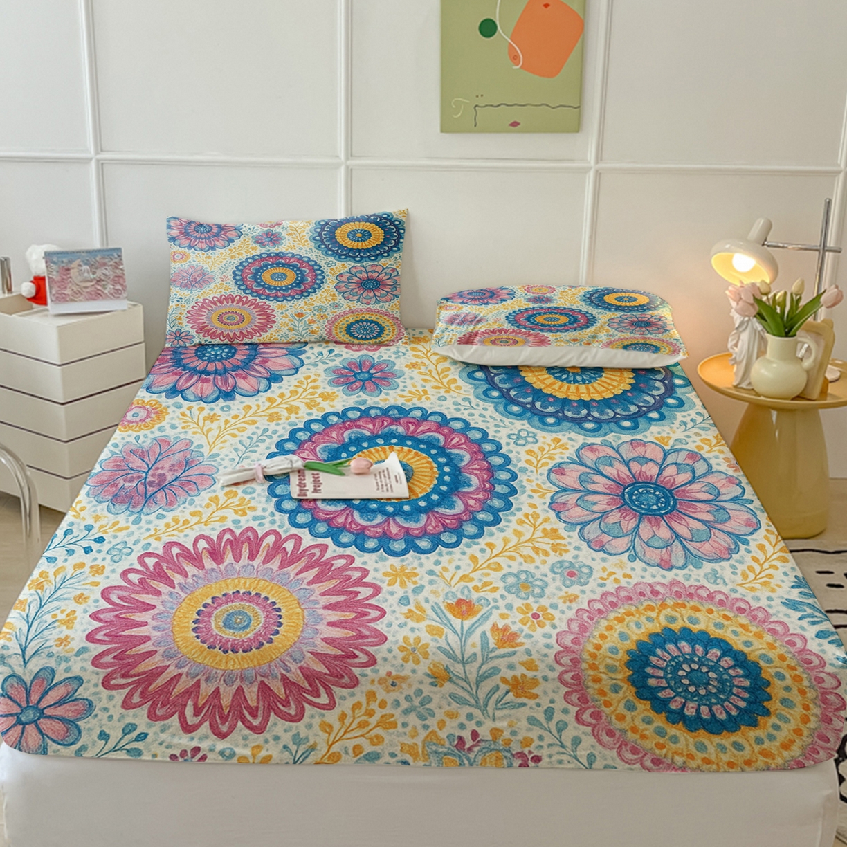 91家纺网 家纺一手货源 找家纺 （总）轩贝雅 2025新款跨境Pod工厂床笠单件床垫保护套保护罩-第五批