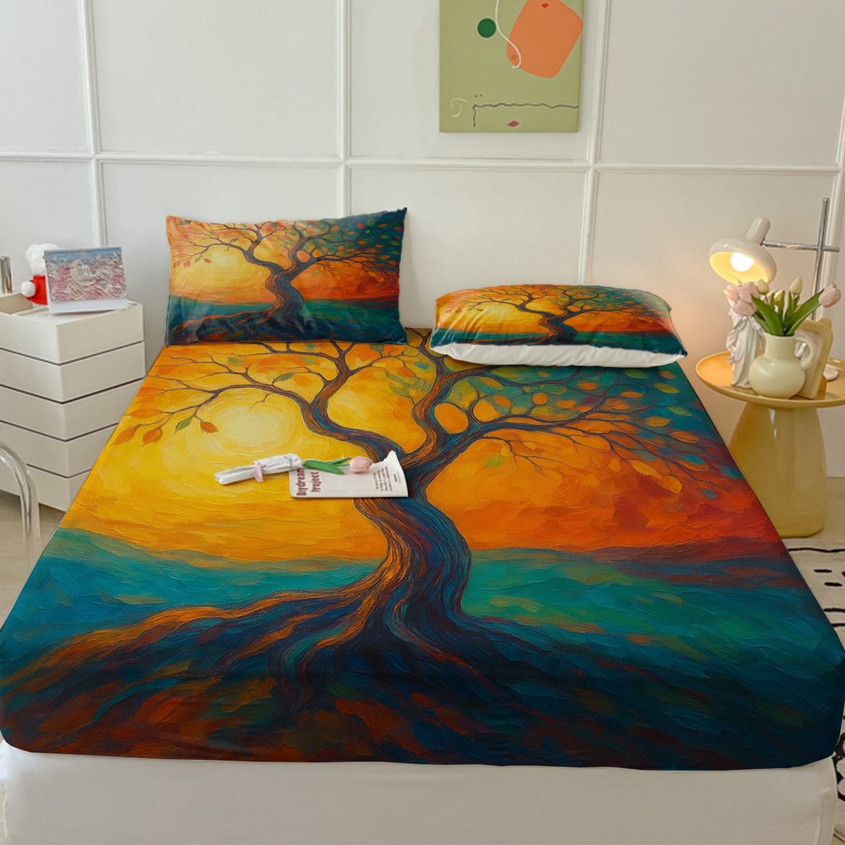 91家纺网 家纺一手货源 找家纺 （总）轩贝雅 2025新款跨境Pod工厂床笠单件床垫保护套保护罩-第五批