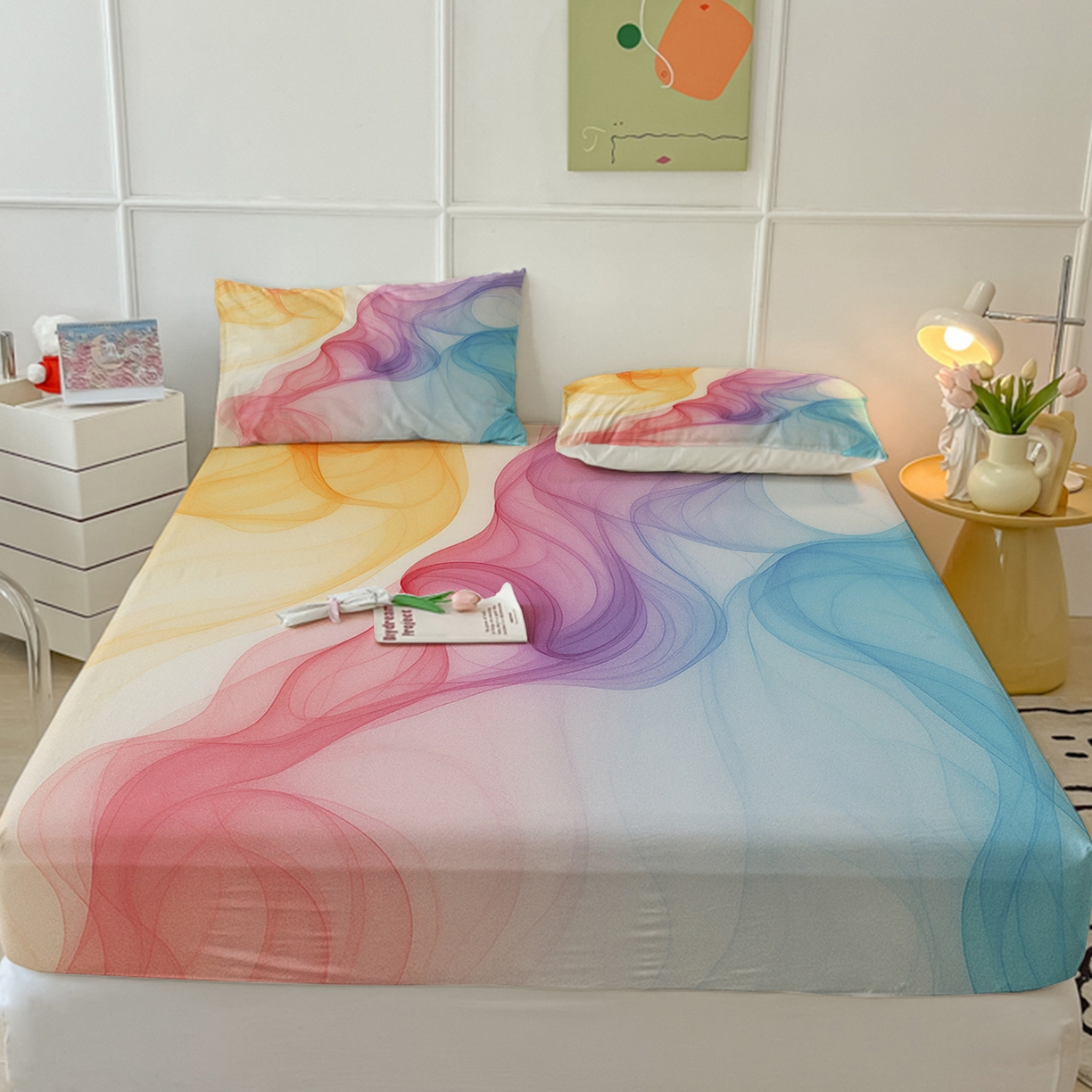 91家纺网 家纺一手货源 找家纺 （总）轩贝雅 2025新款跨境Pod工厂床笠单件床垫保护套保护罩-第五批