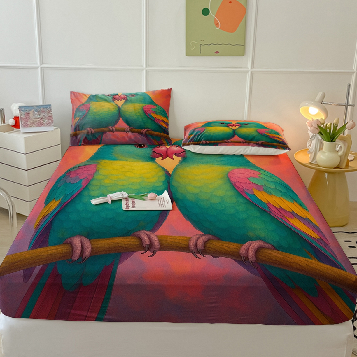 91家纺网 家纺一手货源 找家纺 （总）轩贝雅 2025新款跨境Pod工厂床笠单件床垫保护套保护罩-第五批