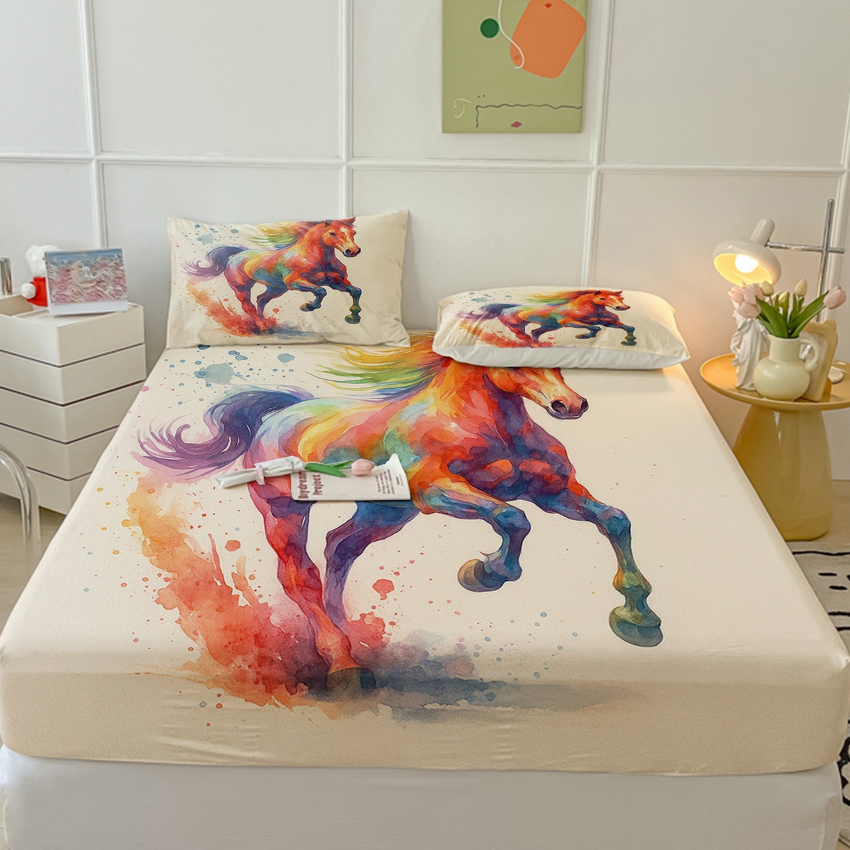 91家纺网 家纺一手货源 找家纺 （总）轩贝雅 2025新款跨境Pod工厂床笠单件床垫保护套保护罩-第五批