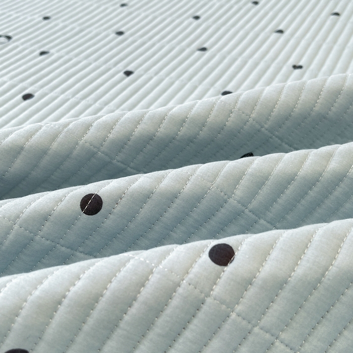 91家纺网 家纺一手货源 找家纺 梵朴 2025新款A类棉加绒一面纯棉一面宝宝婴儿牛奶绒双面可用床盖单品学生床垫炕盖 波点蝴蝶结